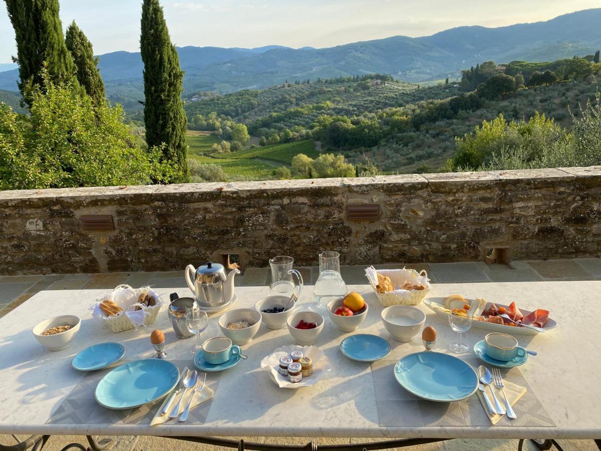 Villa La Petraia Panzano in Chianti Zewnętrze zdjęcie